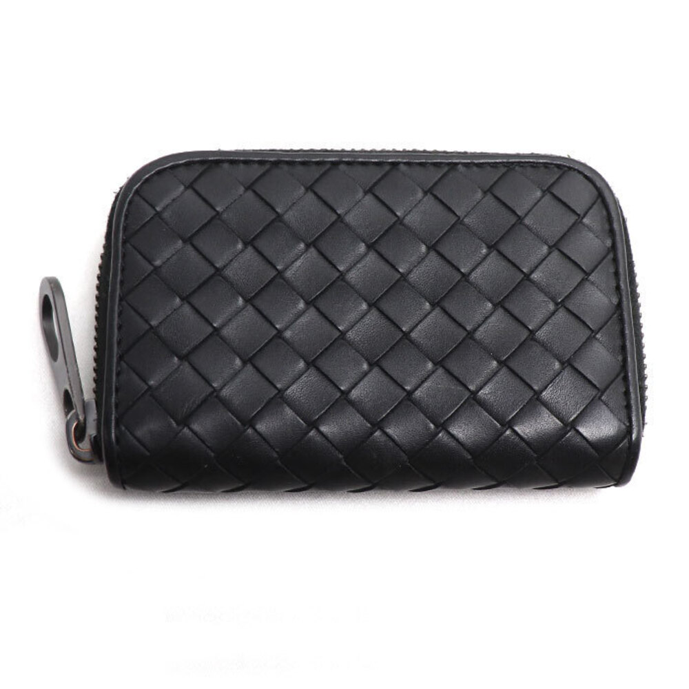 Bottega Veneta Intrecciato Coin Wallet Black